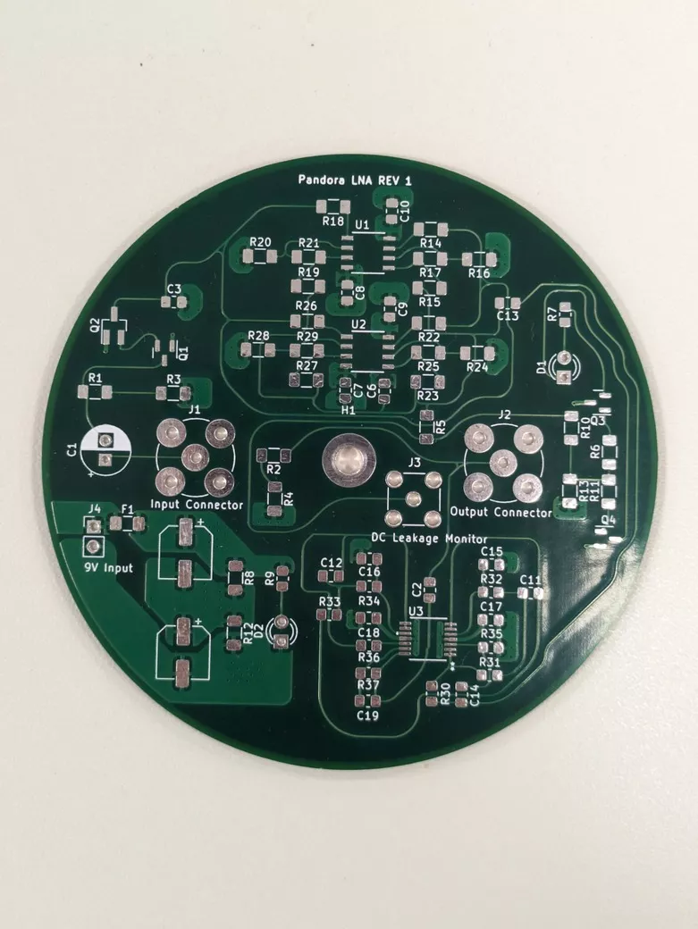 Pandora LNA PCB